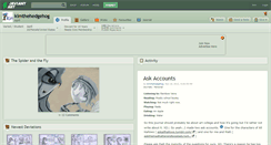 Desktop Screenshot of kimthehedgehog.deviantart.com