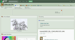 Desktop Screenshot of chibis-link-club.deviantart.com