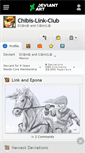 Mobile Screenshot of chibis-link-club.deviantart.com