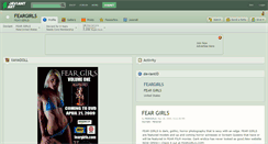 Desktop Screenshot of feargirls.deviantart.com