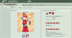 Desktop Screenshot of ginxkagu-fluffs.deviantart.com