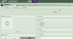 Desktop Screenshot of minkalover.deviantart.com