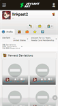 Mobile Screenshot of linkpast2.deviantart.com