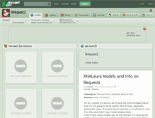 Tablet Screenshot of linkpast2.deviantart.com