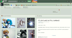 Desktop Screenshot of heartway.deviantart.com