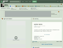 Tablet Screenshot of g0nz.deviantart.com