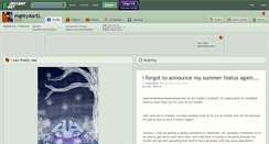 Desktop Screenshot of mightystarel.deviantart.com
