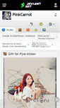 Mobile Screenshot of pinkcarrot.deviantart.com