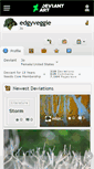 Mobile Screenshot of edgyveggie.deviantart.com