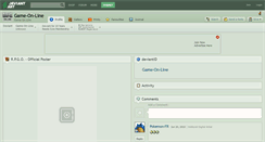 Desktop Screenshot of game-on-line.deviantart.com