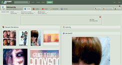 Desktop Screenshot of immuccia.deviantart.com