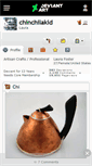 Mobile Screenshot of chinchilakid.deviantart.com