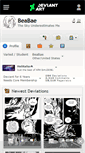 Mobile Screenshot of beabae.deviantart.com
