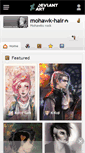 Mobile Screenshot of mohawk-hair.deviantart.com