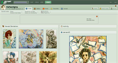 Desktop Screenshot of hahaenigma.deviantart.com