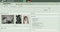 Desktop Screenshot of london-jimenez.deviantart.com