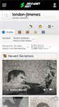 Mobile Screenshot of london-jimenez.deviantart.com