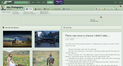 Desktop Screenshot of misc-photography.deviantart.com