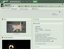 Tablet Screenshot of gajotnt.deviantart.com