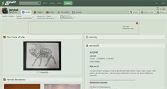 Desktop Screenshot of jazykat.deviantart.com