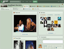 Tablet Screenshot of korpiklaani-fanclub.deviantart.com