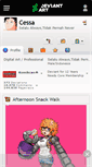 Mobile Screenshot of cessa.deviantart.com
