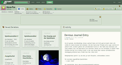 Desktop Screenshot of nova-fox.deviantart.com