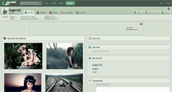 Desktop Screenshot of bogen20.deviantart.com