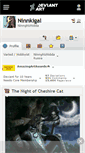 Mobile Screenshot of ninnkigal.deviantart.com