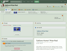 Tablet Screenshot of gallows-prize-pool.deviantart.com