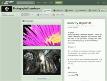 Tablet Screenshot of photographycrusaders.deviantart.com
