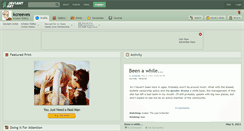 Desktop Screenshot of kcreeves.deviantart.com