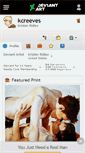 Mobile Screenshot of kcreeves.deviantart.com