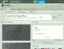 Tablet Screenshot of annettas.deviantart.com