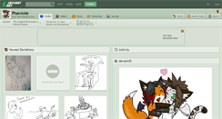 Desktop Screenshot of phawxxie.deviantart.com