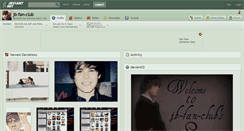 Desktop Screenshot of jb-fan-club.deviantart.com