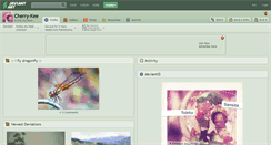 Desktop Screenshot of cherry-kee.deviantart.com