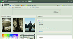 Desktop Screenshot of oroboris.deviantart.com
