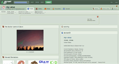 Desktop Screenshot of my--anus.deviantart.com