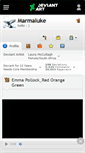 Mobile Screenshot of marmaluke.deviantart.com