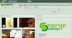 Desktop Screenshot of emergedesktop.deviantart.com