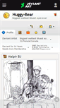 Mobile Screenshot of huggy-bear.deviantart.com