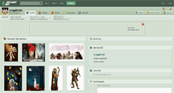 Desktop Screenshot of cwgabriel.deviantart.com
