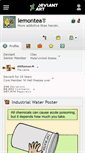 Mobile Screenshot of lemontea.deviantart.com