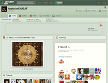 Tablet Screenshot of moatasimkhalaf.deviantart.com