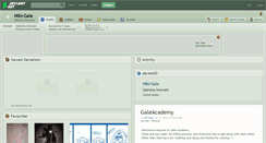 Desktop Screenshot of niki-gale.deviantart.com