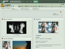 Tablet Screenshot of l-originel.deviantart.com