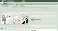 Desktop Screenshot of hitsu-fan.deviantart.com
