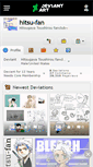 Mobile Screenshot of hitsu-fan.deviantart.com