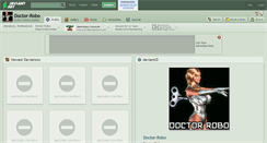 Desktop Screenshot of doctor-robo.deviantart.com